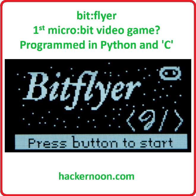 bit:flyer Video Game Project in MicroPython & C