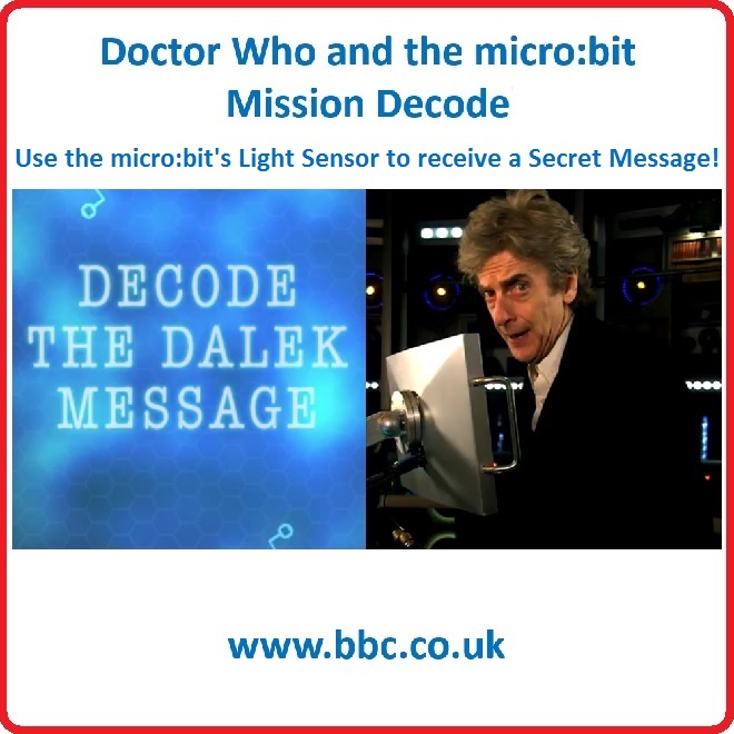 Dr Who micro:bit Mission Decode