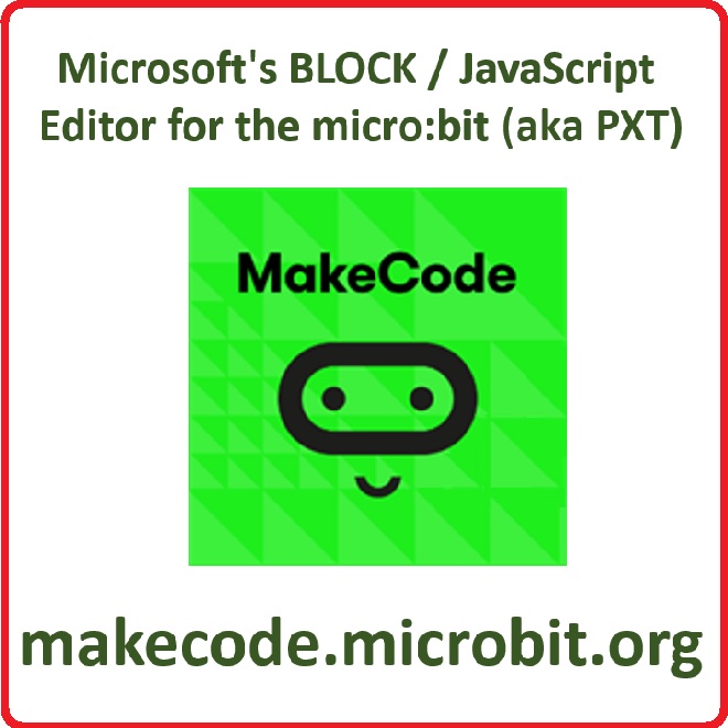 Microsoft makecode editor for the micro:bit