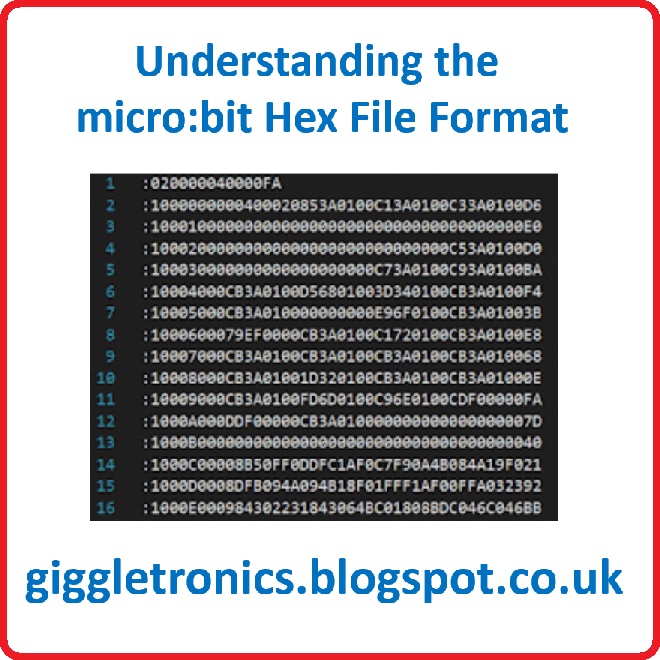 Understanding the micro:bit Hex File Format