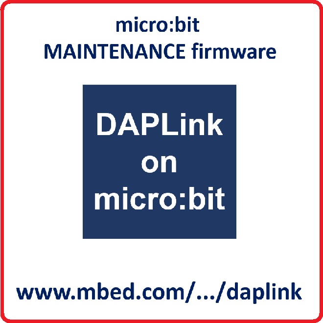 micro:bit MAINTENANCE Firmware