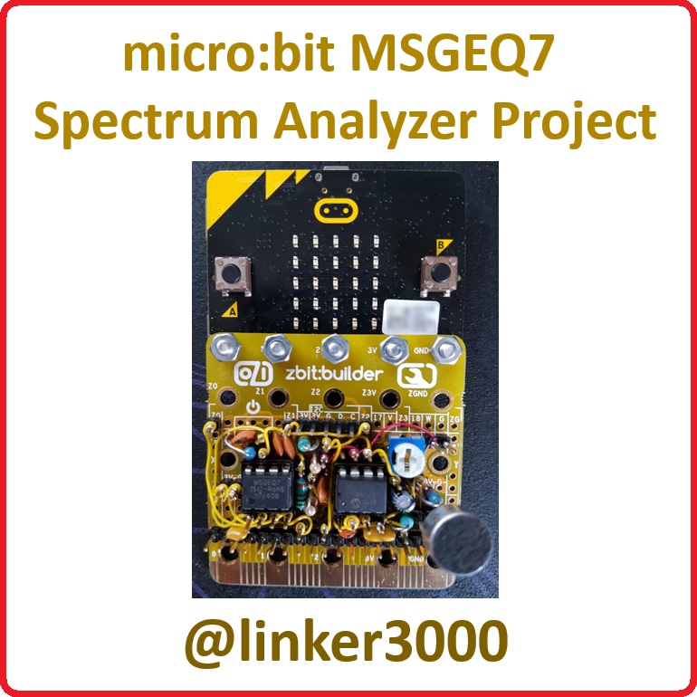 micro:bit MSGEQ7 Spectrum Analyzer Project