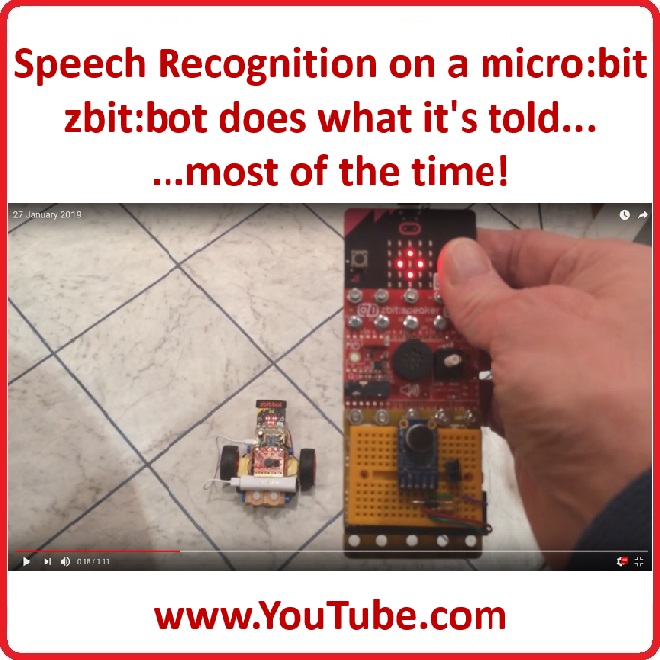 Speech Recognition on a micro:bit video